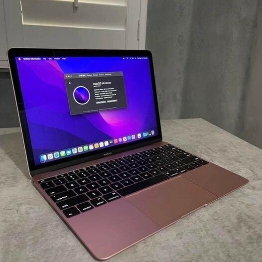 Macbook 12inch Early 2016 Roze Gold SSD256gb, Ophalen of Verzenden, 12 inch, MacBook, Minder dan 2 Ghz