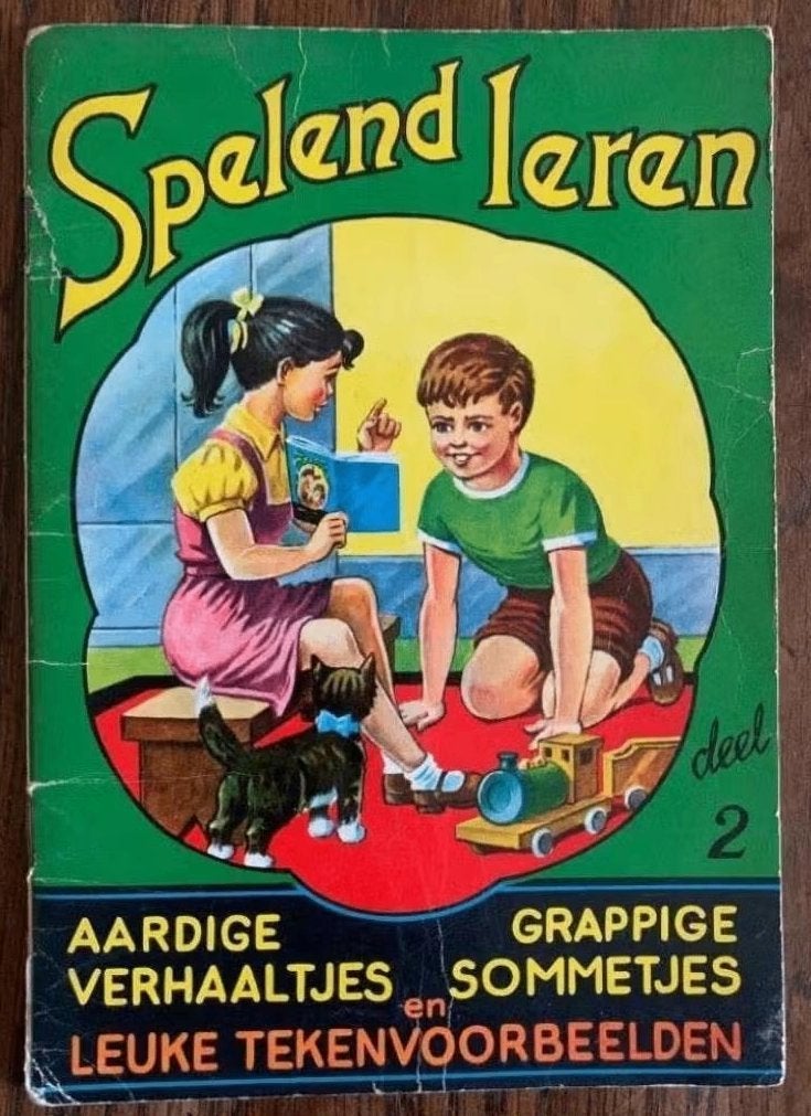 Spelend Leren, deel 2; aardige verhaaltjes, grappige sommetj, Ophalen of Verzenden, Gelezen, Non-fictie