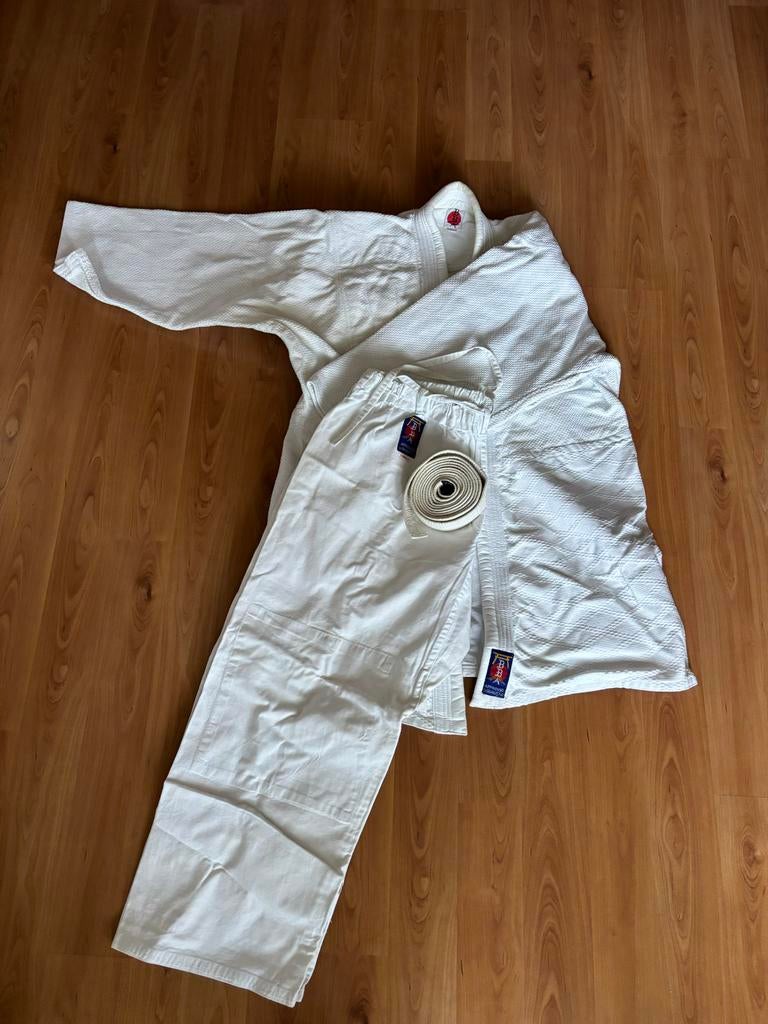 Wit Judo Pak - Zo goed als nieuw, Judo, Vechtsportpak, Zo goed als nieuw, Maat M