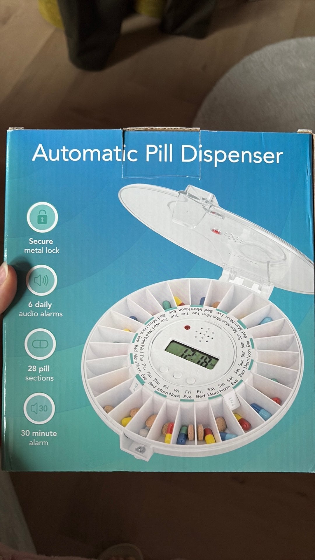Medicijn doos automatische dispenser NIEUW, Ophalen of Verzenden, Nieuw