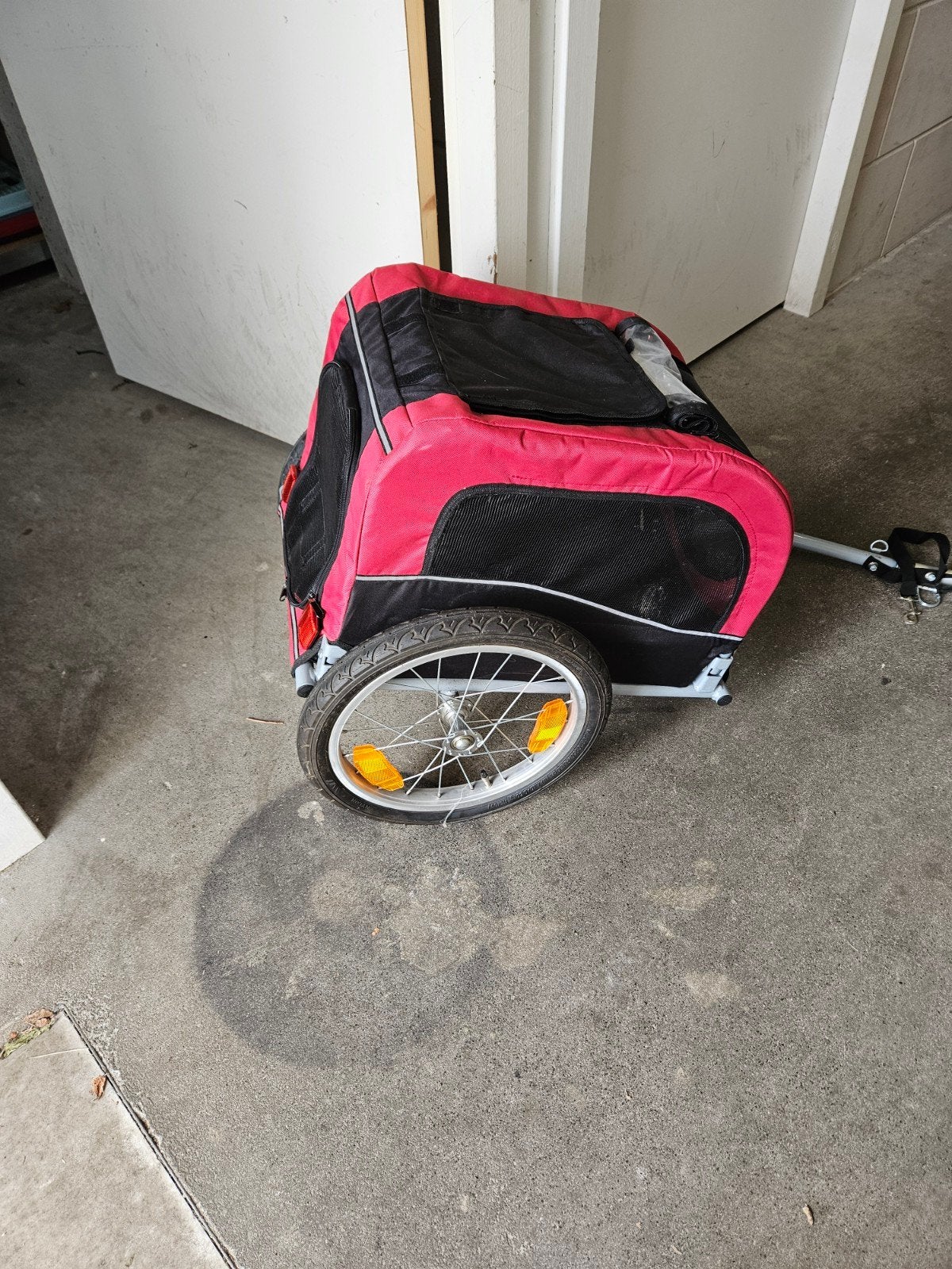 Fietskar hond  trixie small, Ophalen, Zo goed als nieuw, Hondenkar, Minder dan 20 kg