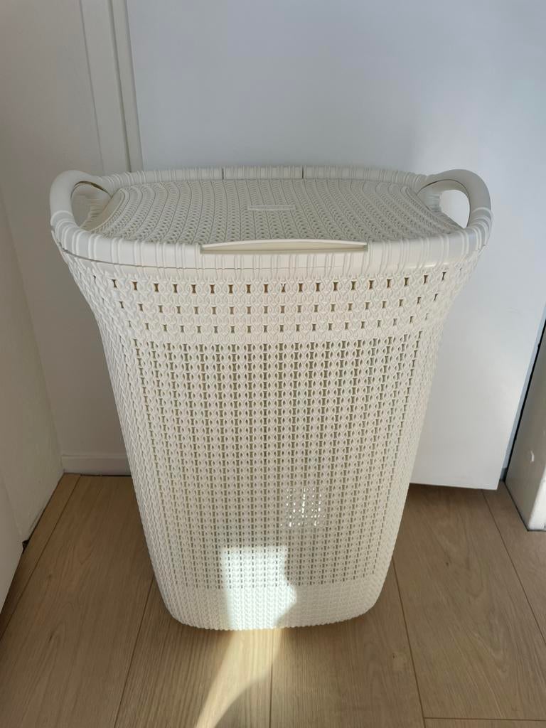 Curver wasmand, Huis en Inrichting, Ophalen, Zo goed als nieuw, Wit