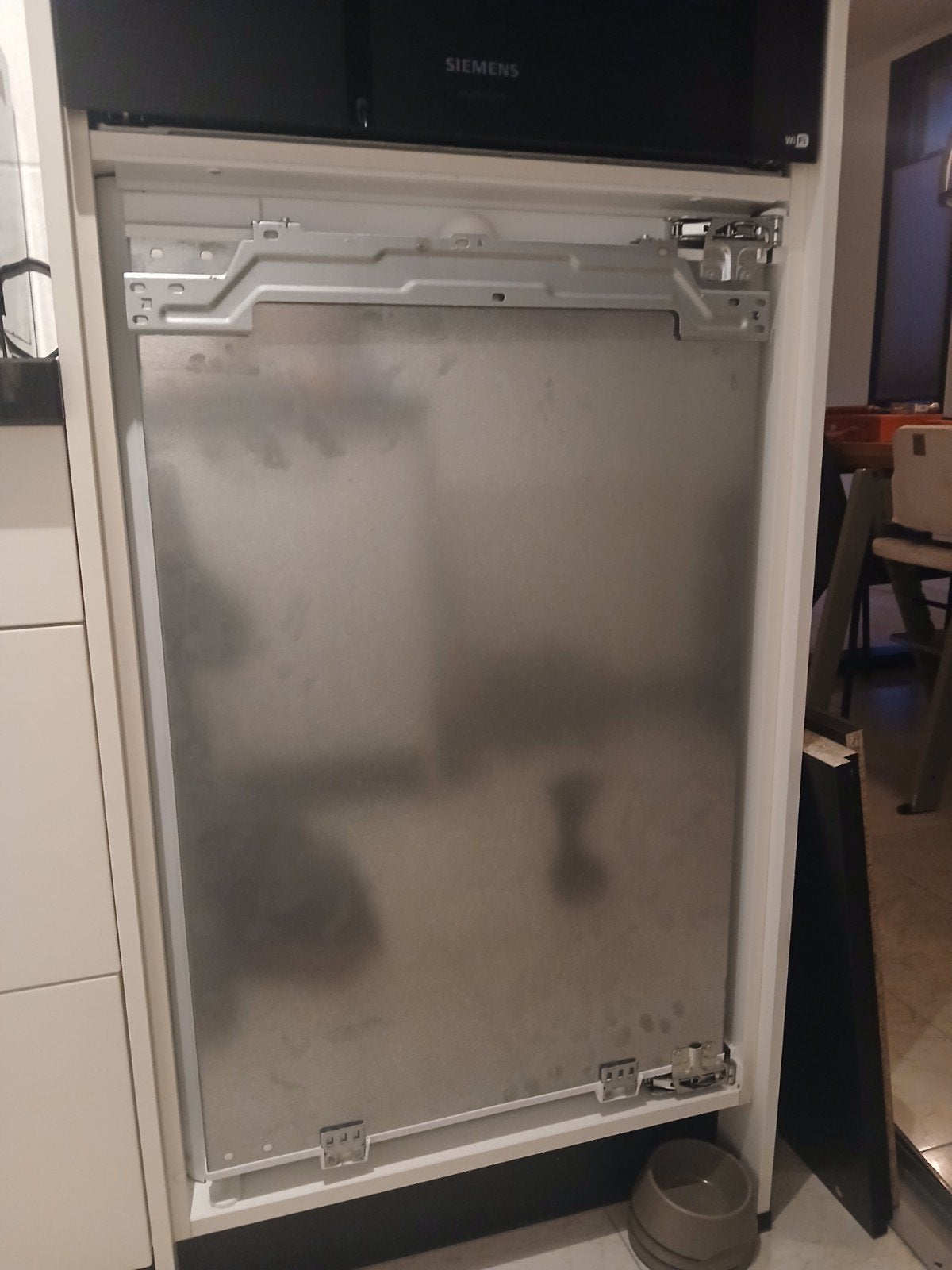 Siemens KI18RNFF1/01inbouw koelkast 57x88,2cm,, 45 tot 60 cm, Ophalen, 85 tot 120 cm, Zonder vriesvak