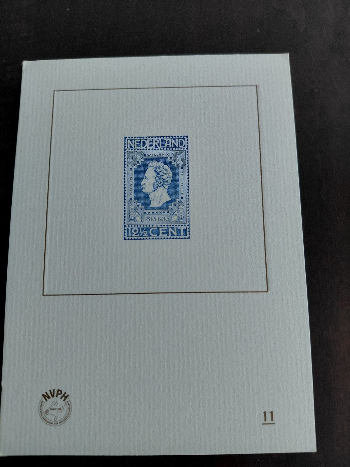BLAUWDRUK  Nr  11, Postzegels en Munten, Ophalen of Verzenden, Briefkaart