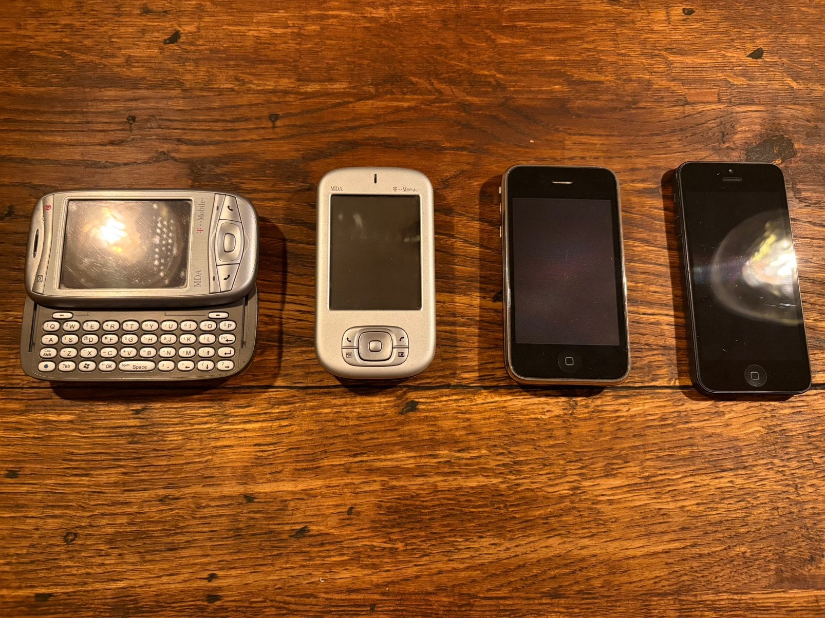 2x iPhone (8GB & A1429) en 2x T-Mobile toestellen, Ophalen, Gebruikt, 8 GB, Met simlock