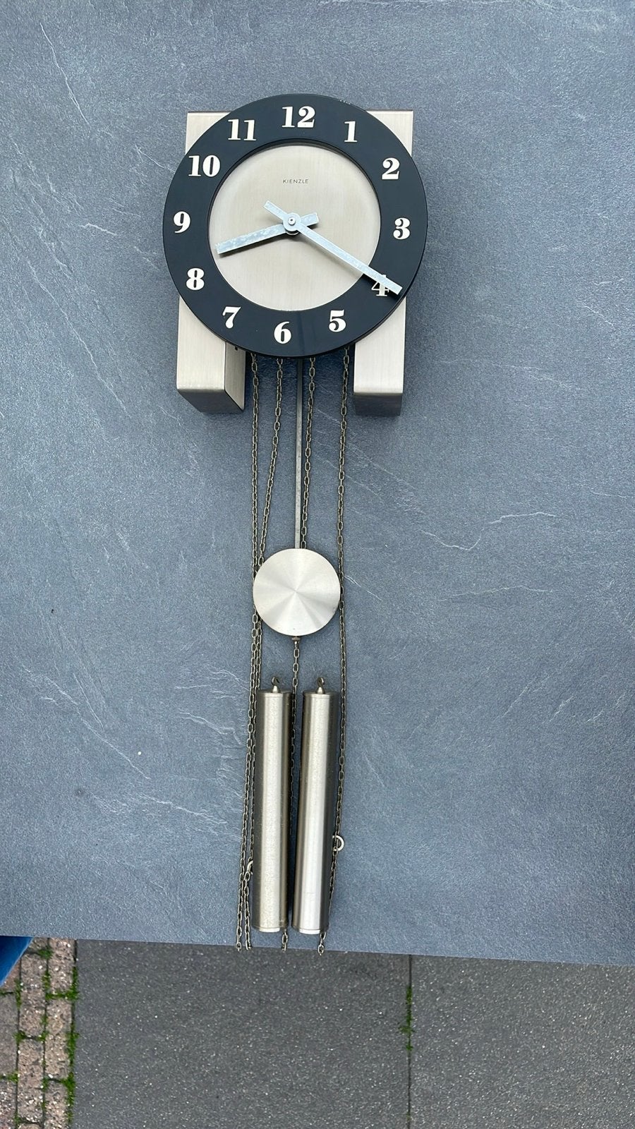Kienzle wandklok met slinger en gewichten, Ophalen of Verzenden