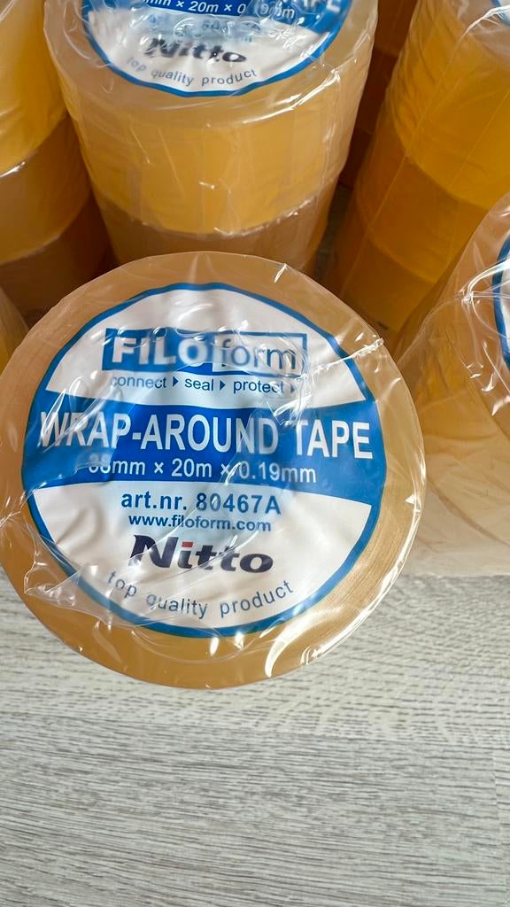 52 rollen TAPE van merk nitto, Ophalen, Zo goed als nieuw, Wit