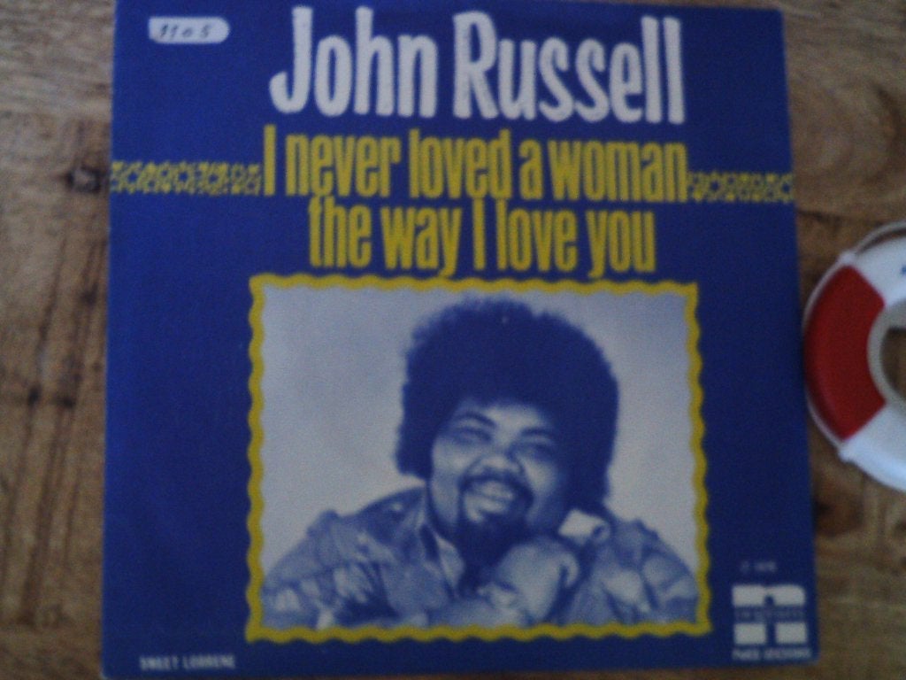 john russell  l never loved a woman the way l love you 15jul, 7 inch, Ophalen of Verzenden, Zo goed als nieuw, Pop