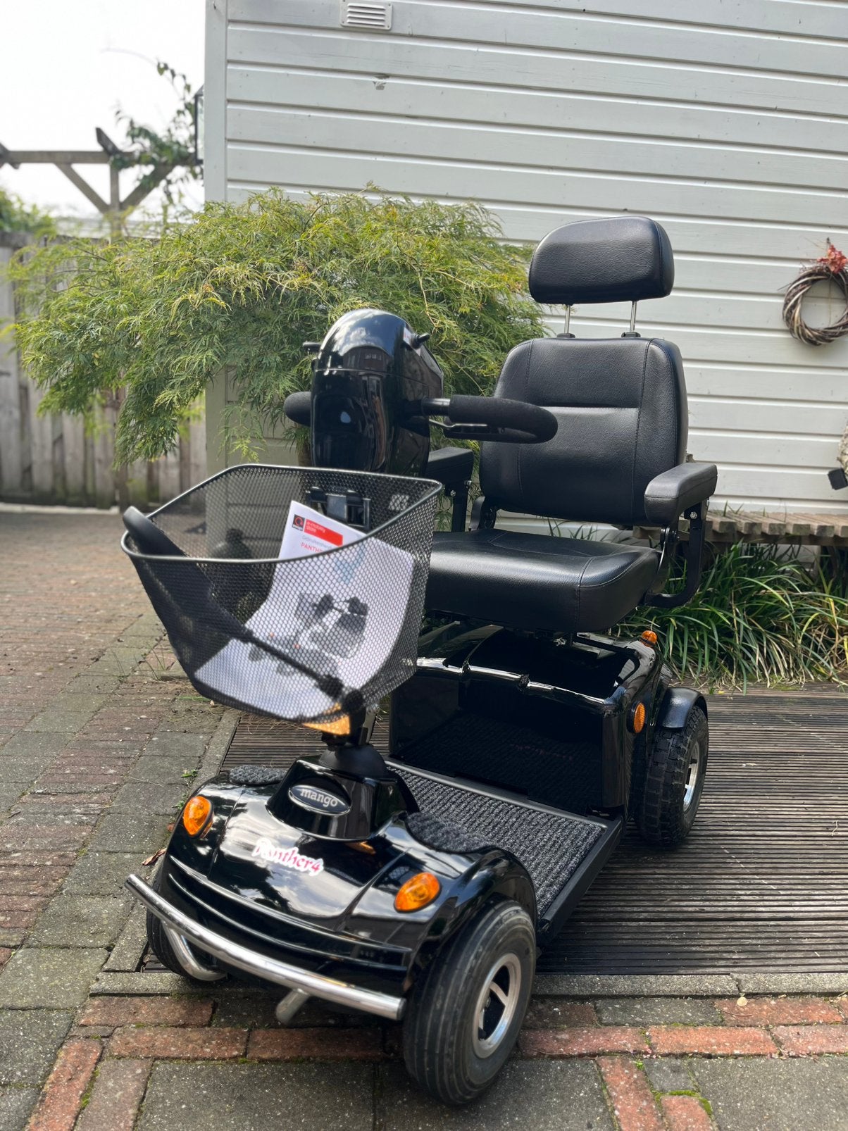 Mango Panther 4 scootmobiel – Beensteun optioneel, Ophalen, Zo goed als nieuw, Mango, 16 km/u of meer