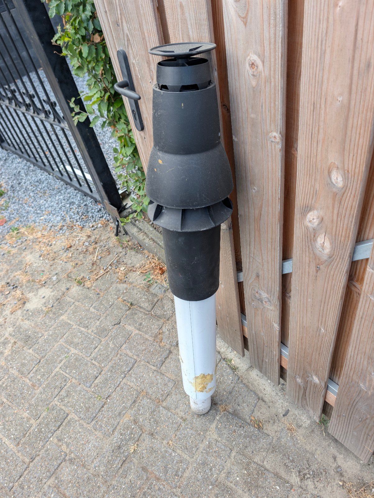 dakdoorvoer cv ketel zgan, Ophalen, Zo goed als nieuw, Afzuiger