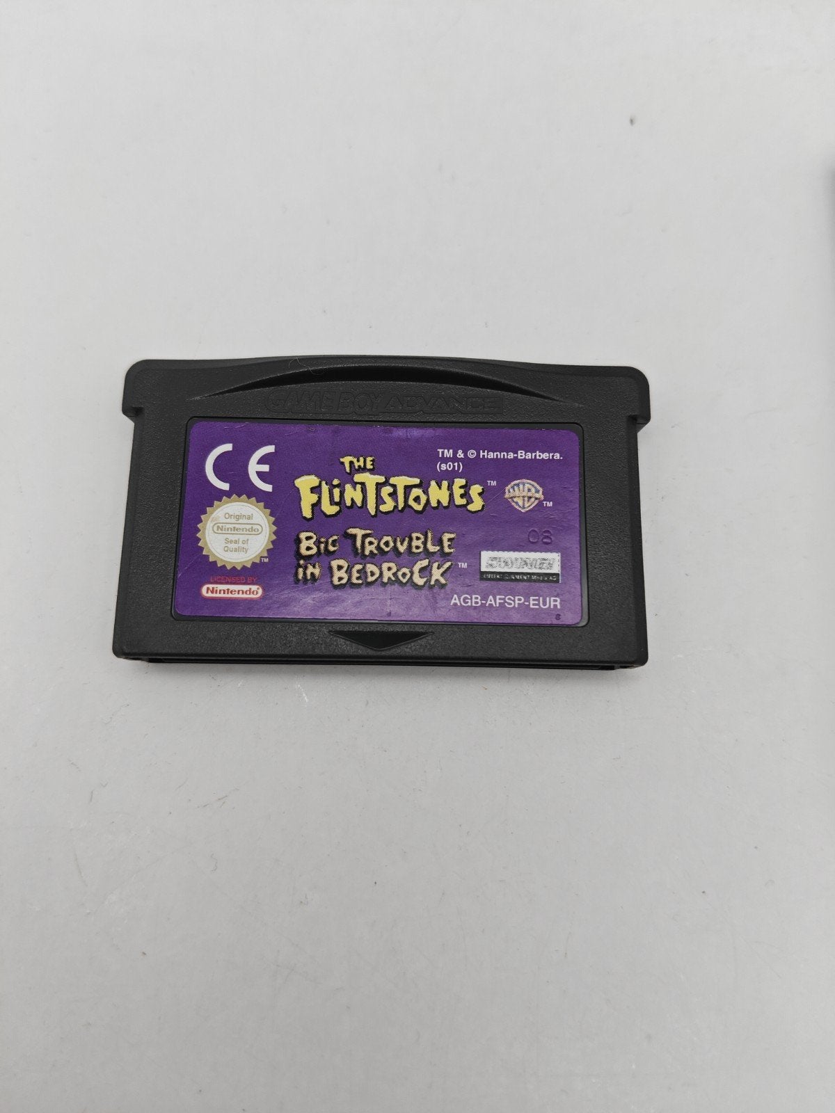 The Flintstones: Big Trouble in Bedrock Gameboy Advance CIB, Nintendo, 1 speler, Zo goed als nieuw, Vanaf 3 jaar