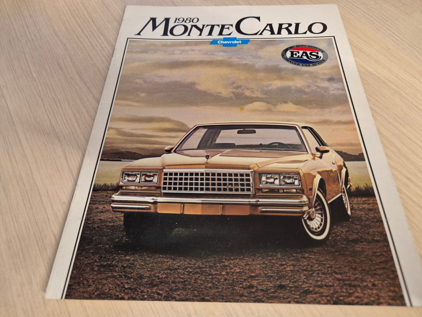 1980 dikke Chevrolet Monte Carlo coupés folder óók kleuren, Ophalen of Verzenden, Zo goed als nieuw, Chevrolet