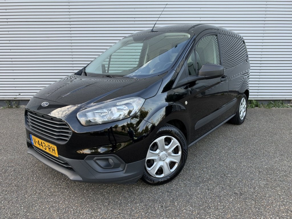 Ford Transit Courier 1.0 Trend 6-Bak NAP Airco 1e Eign. Carp, Dealer onderhouden, Gebruikt, Zwart, Origineel Nederlands
