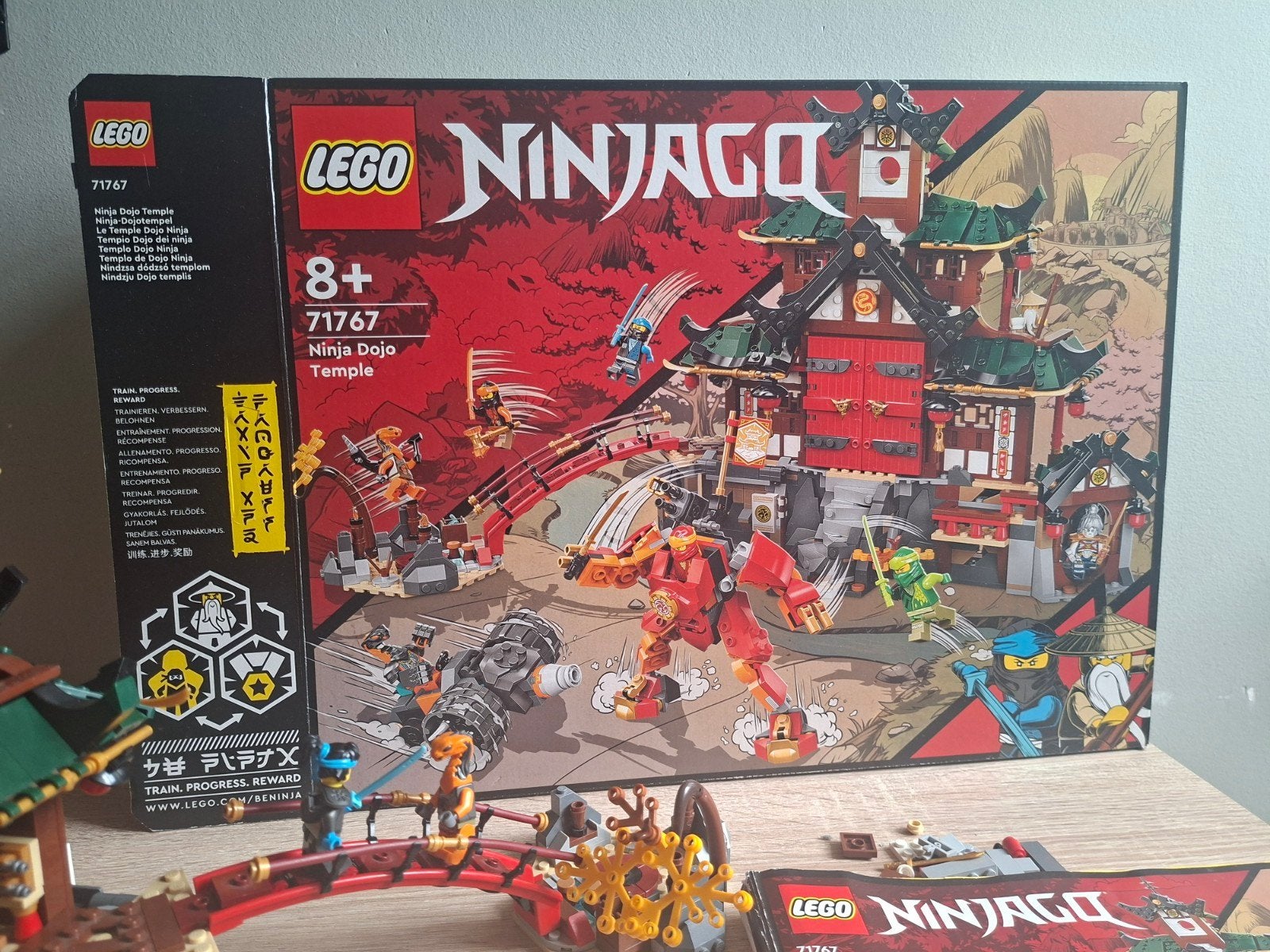 LEGO Ninjago 71767 Ninja Dojo Tempel - Compleet met doos