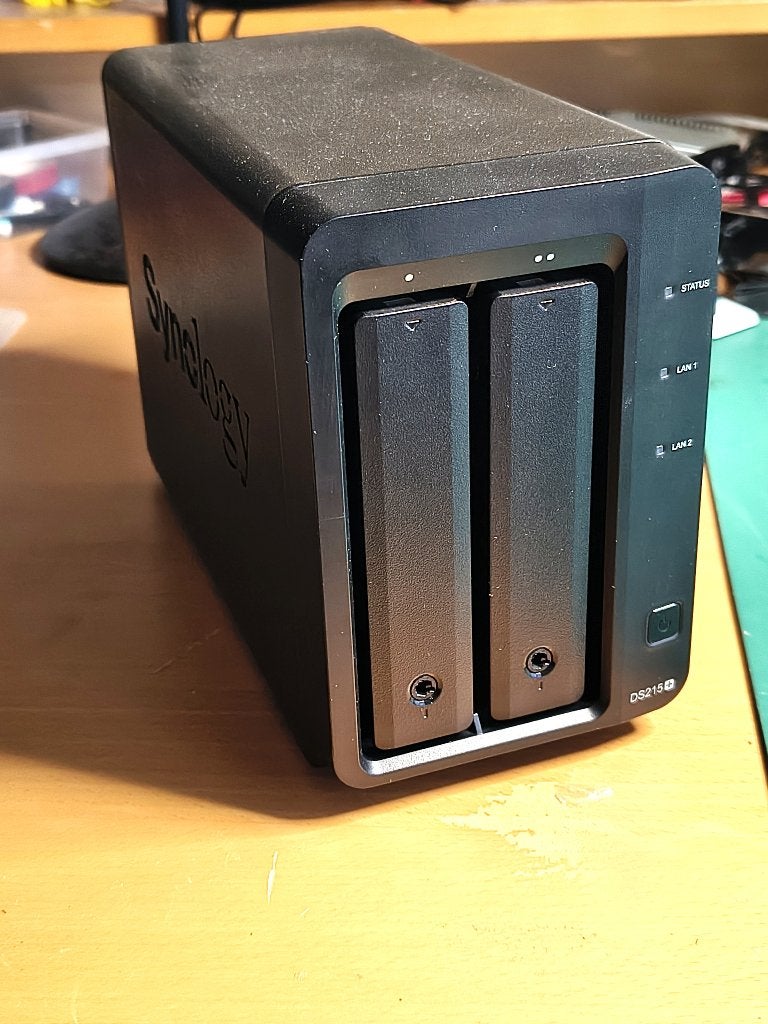 Synology DS215+, Computers en Software, NAS, Ophalen of Verzenden, Gebruikt