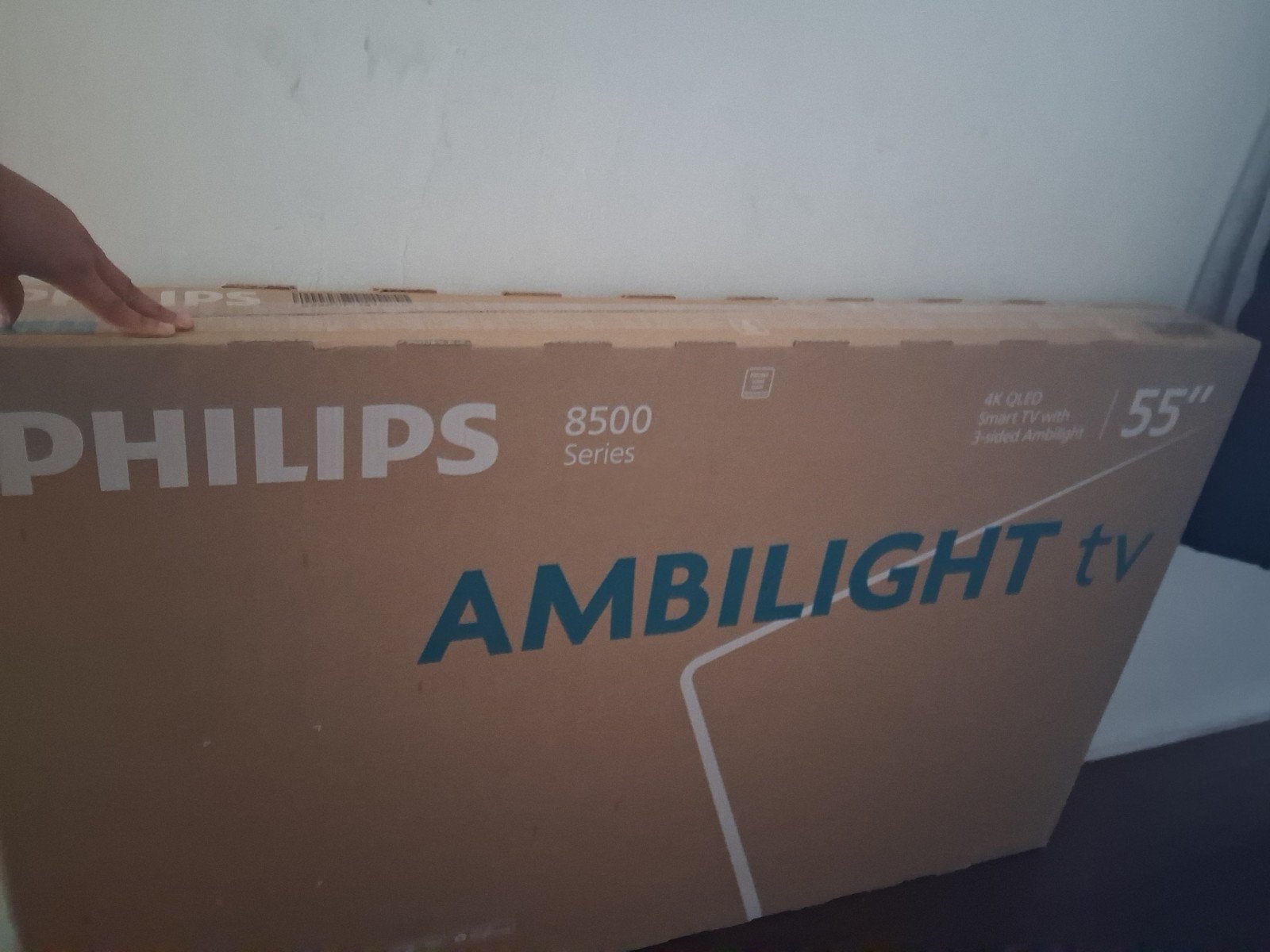 Philips 55 inch Ambilight TV - Nieuw in doos, Philips, Nieuw, Ophalen of Verzenden, 100 cm of meer