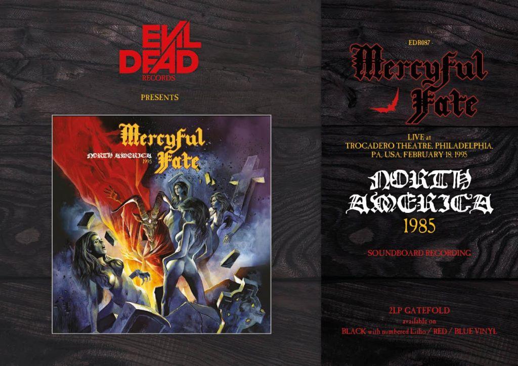 Mercyful Fate Live North America Soundboard Limited edition, Originele persing, 12 inch, Nieuw in verpakking, Verzenden