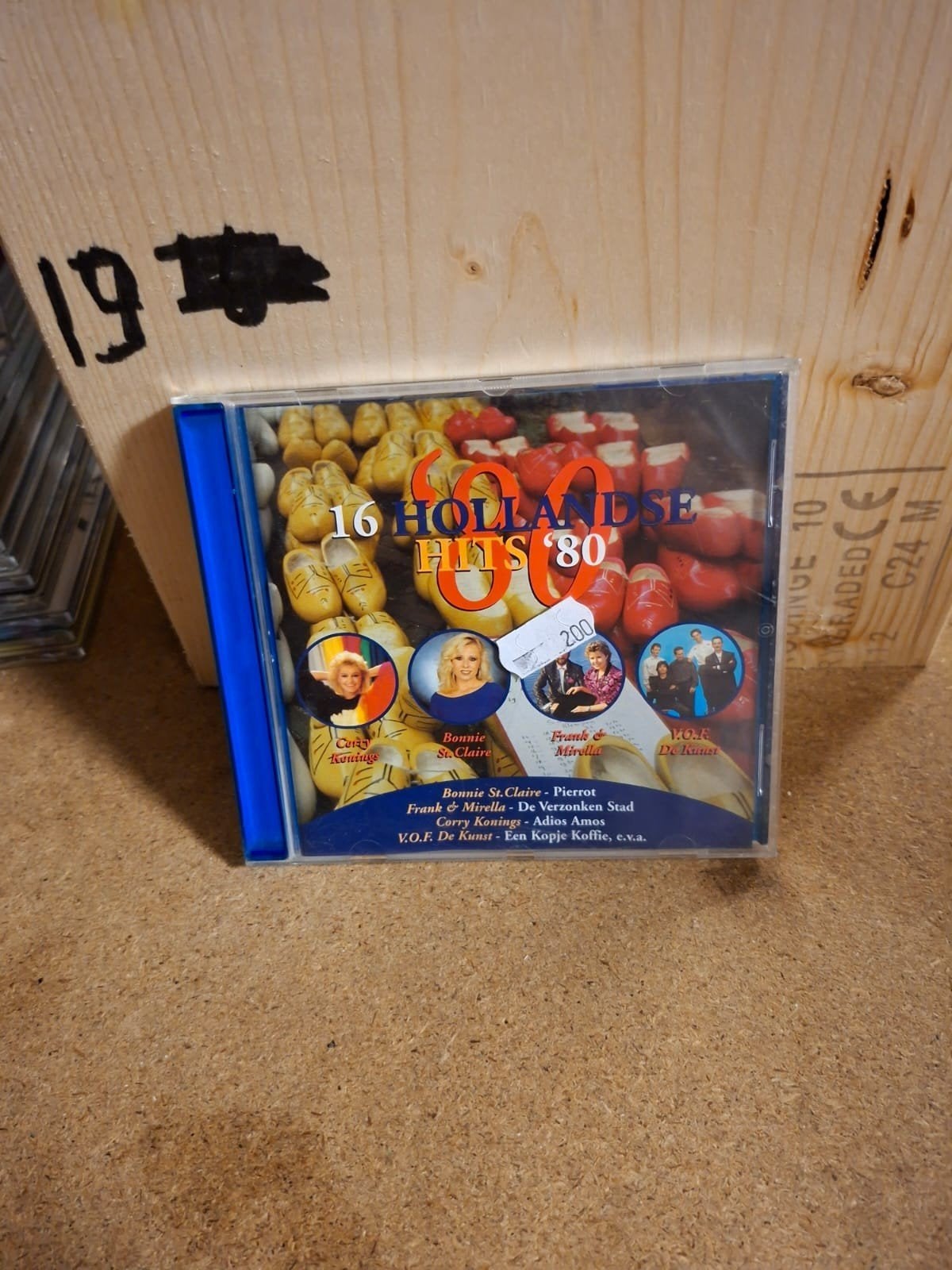 16 Hollandse Hits '80 CD - Diverse Artiesten, Ophalen of Verzenden, Gebruikt, Levenslied of Smartlap, Verzamelalbum