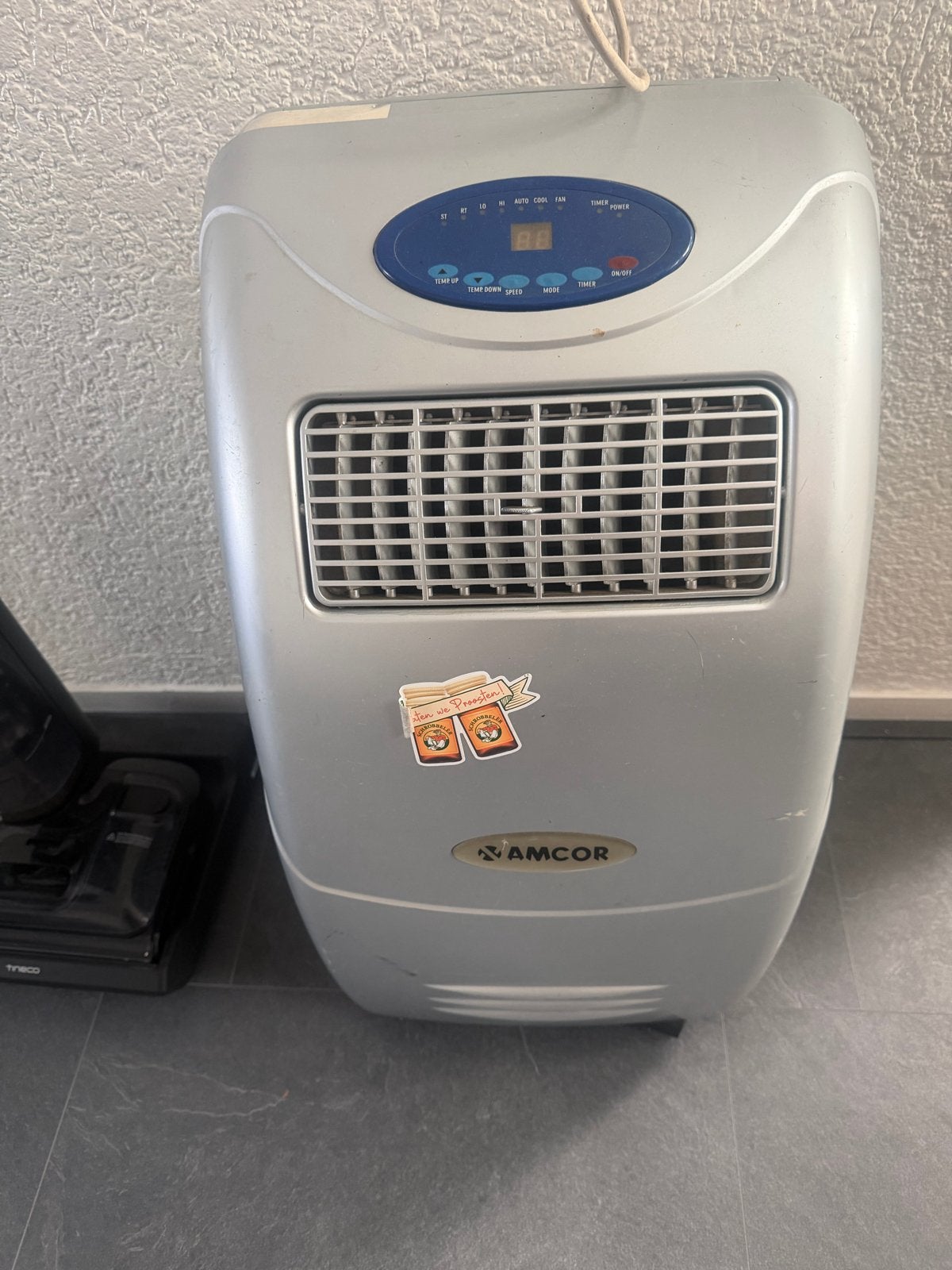 Amcor Mobiele Airco - Koelen en Ontvochtigen, Witgoed en Apparatuur, Gebruikt, Minder dan 60 m³, Timer, 3 snelheden of meer