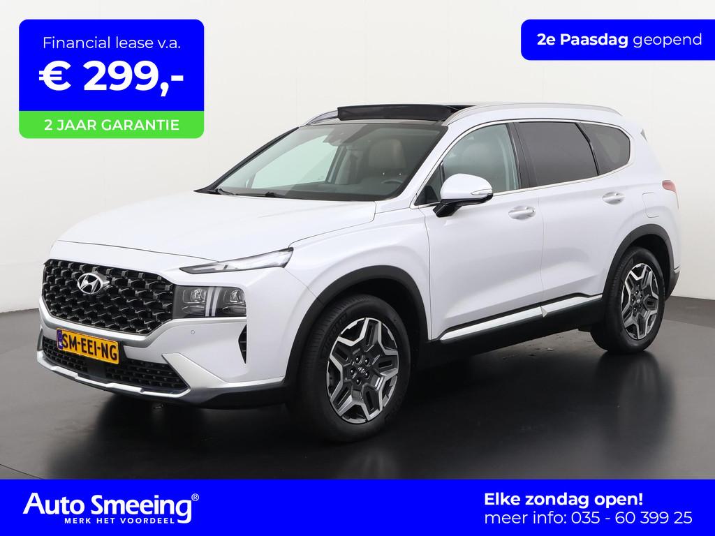 Hyundai Santa Fe 1.6 T-GDI PHEV Premium Sky 7p. | Panoramada, Auto's, Hyundai, Bedrijf, Te koop, Santa Fe, 360° camera, 4x4, ABS
