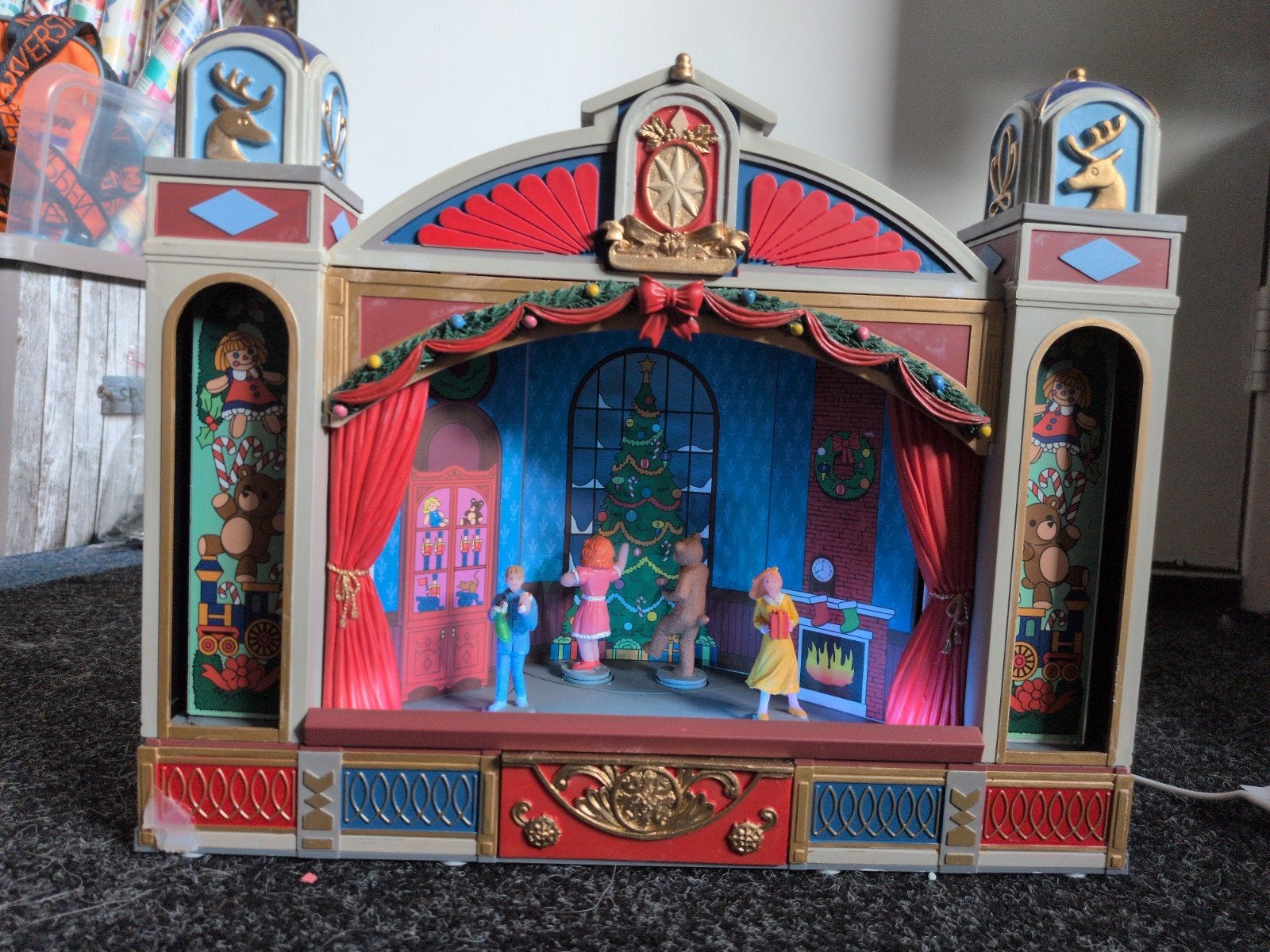 Lemax Christmas Ballet kerst kerstdorp zie tekst, Ophalen of Verzenden, Gebruikt