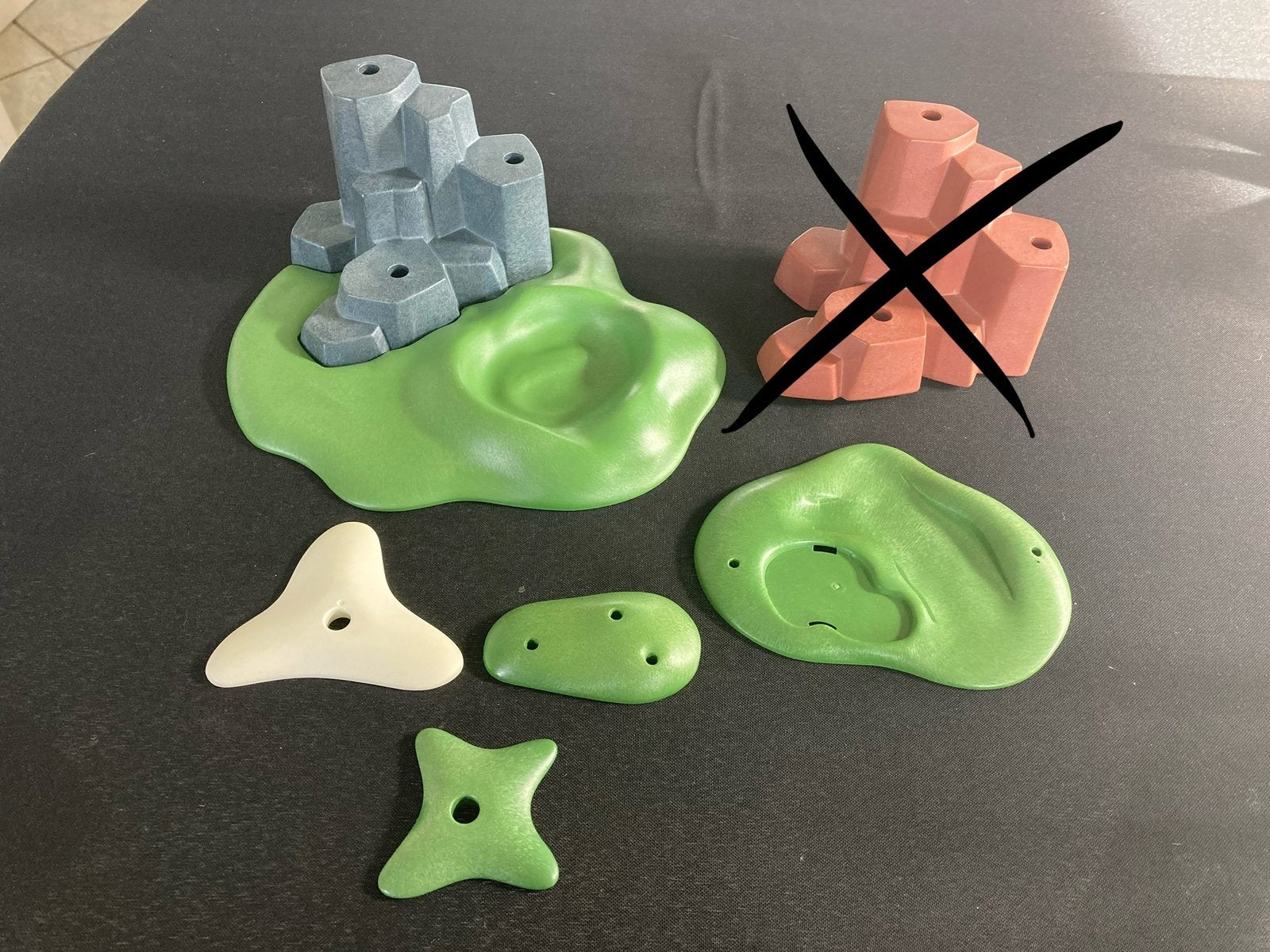 Playmobil groene grond plaatjes ed…, Ophalen of Verzenden, Zo goed als nieuw