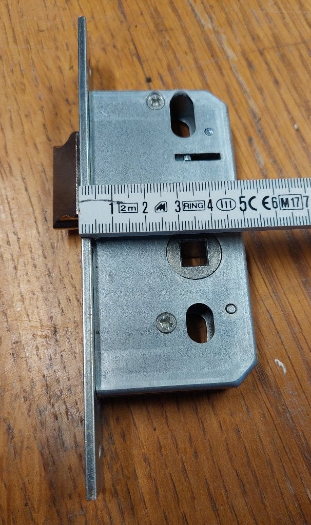 Binnendeurslot(smal) met doornmaat 35mm, Doe-het-zelf en Verbouw, Hang- en Sluitwerk, Ophalen of Verzenden, Nieuw, Slot