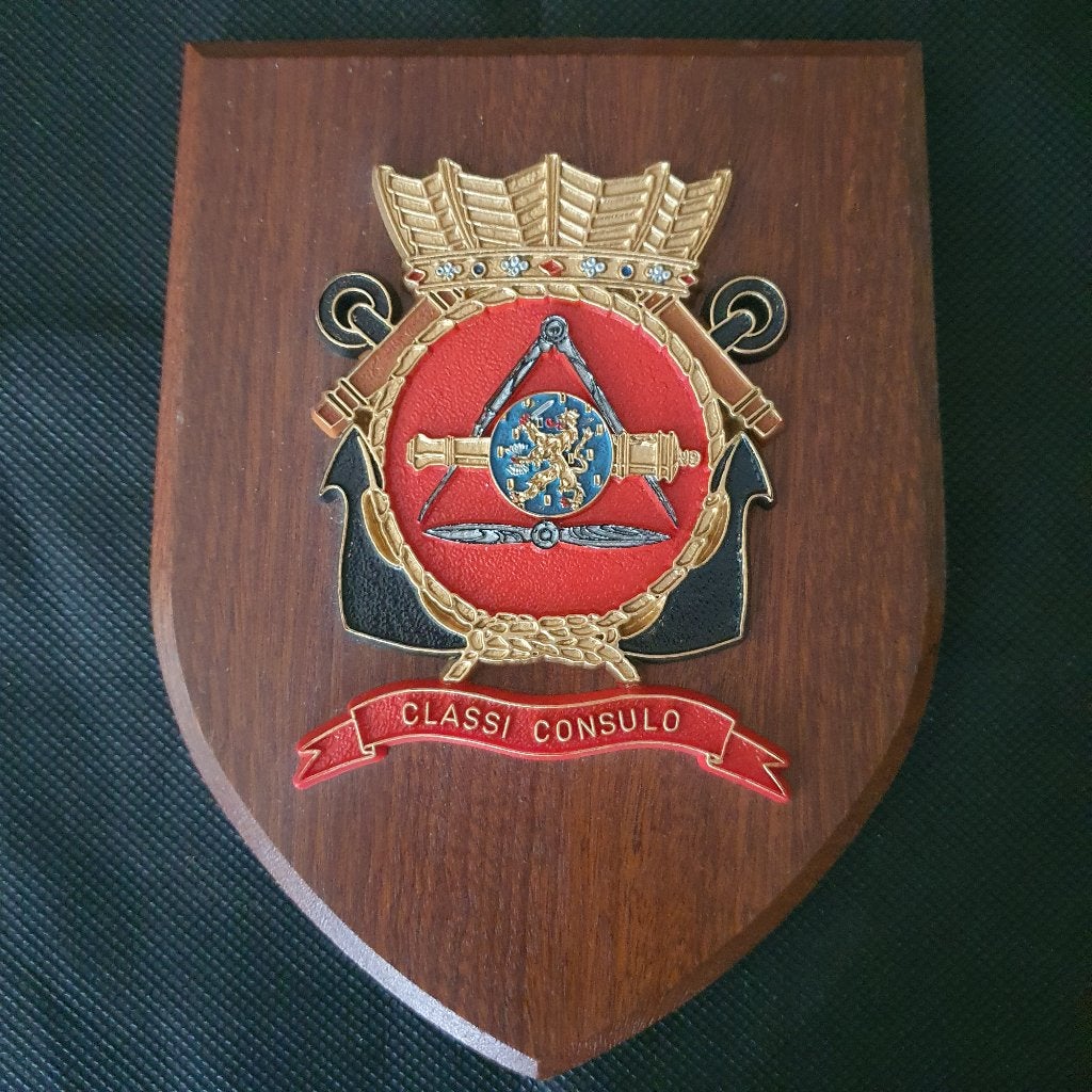 Wapenschildje DMKM, Verzenden, Marine, Nederland, Embleem of Badge