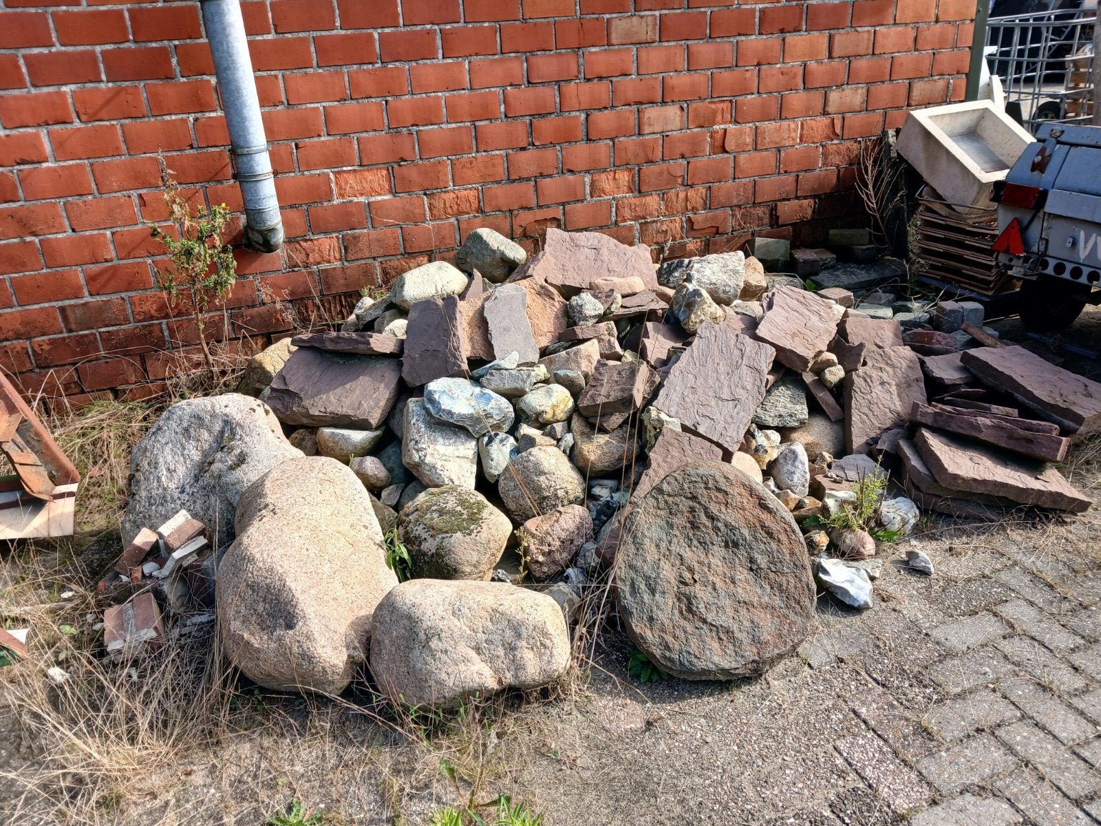 veldkeien, Ophalen