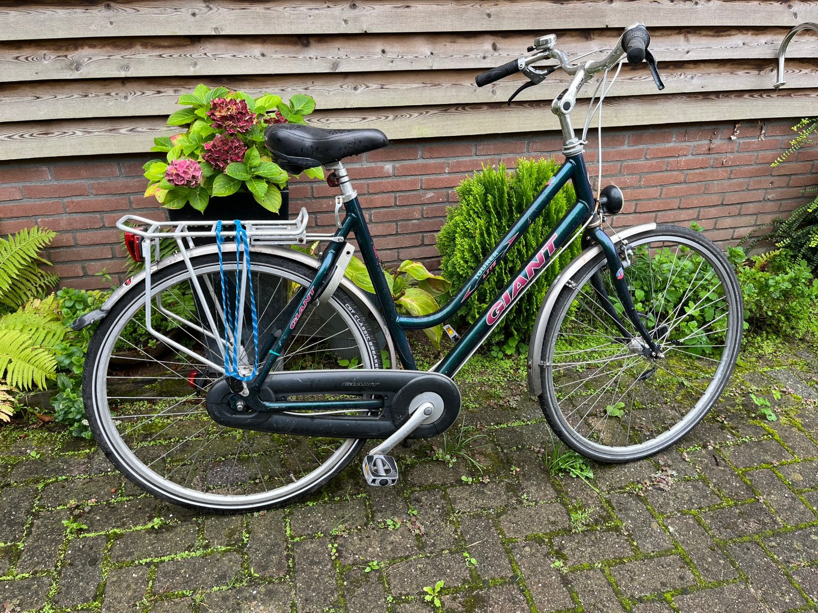 Fiets Giant Tourer lite, Ophalen, Gebruikt, Velgrem, (Extra) lage instap