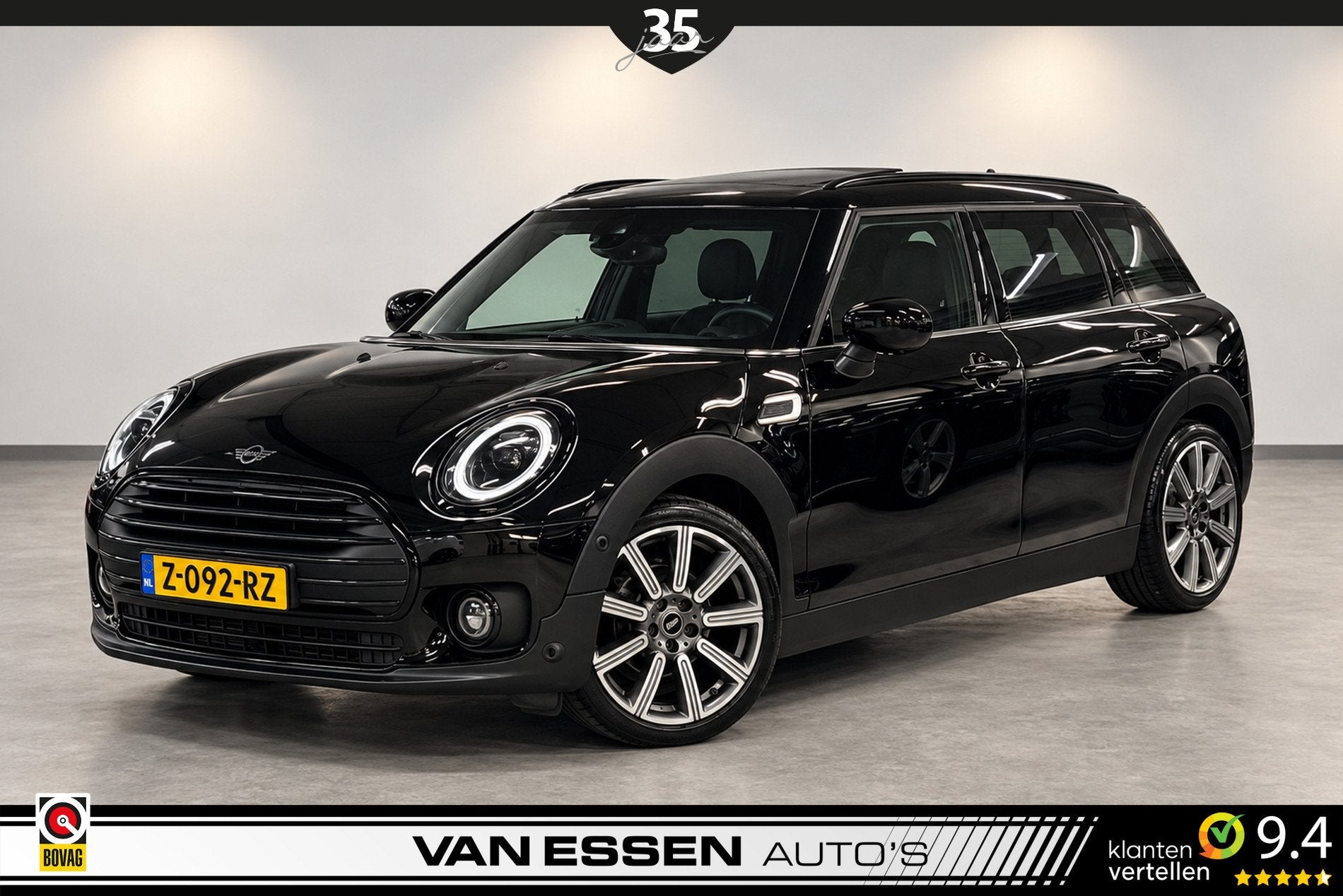 MINI Clubman 1.5 One MINI Yours | Pano | Navi | Carplay | Sf, Auto's, Gebruikt, 715 kg, Zwart, 1100 kg