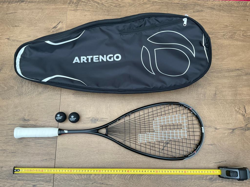 Nieuw Squash racket Prince power level 600 Warrior met hoes, Sport en Fitness, Squash, Ophalen, Nieuw, Racket, Met hoes