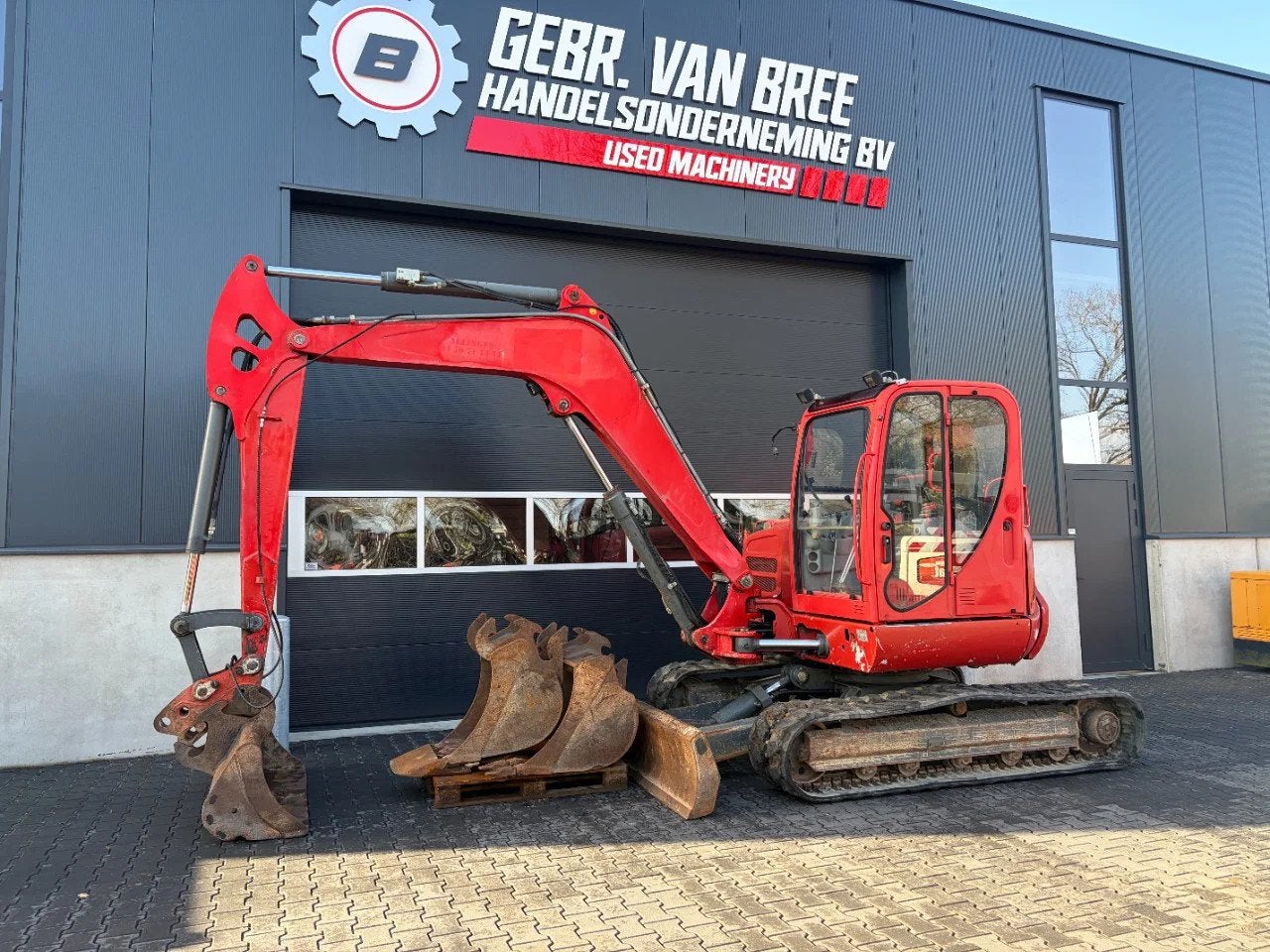 Neuson 75Z3 RD midigraver/graafmachine (bj 2007), Graafmachine