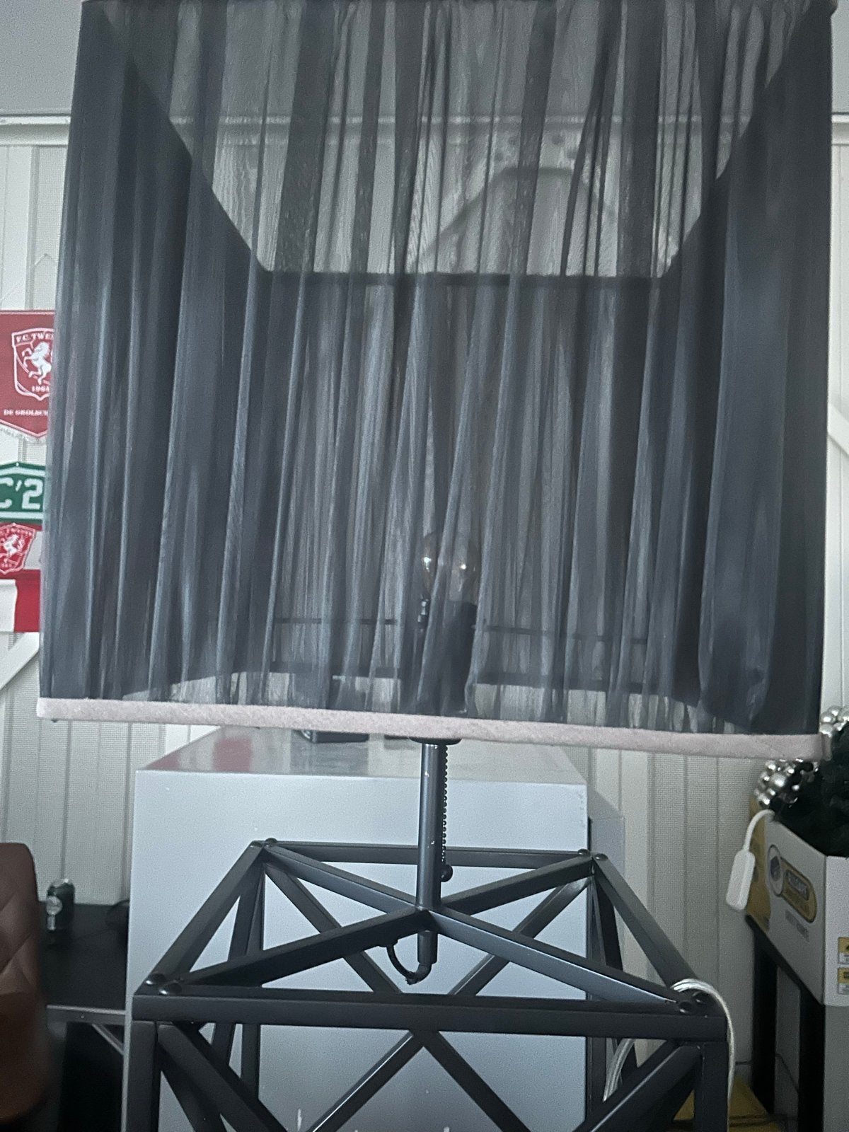 Twee Eric Kuster stijl lampen met kap, Ophalen, Gebruikt, Overige merken, Design