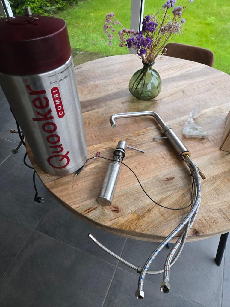 Quooker Combi boiler met zeepdispenser en kraan, Witgoed en Apparatuur, Onderdelen en Toebehoren, Ophalen of Verzenden, Gebruikt