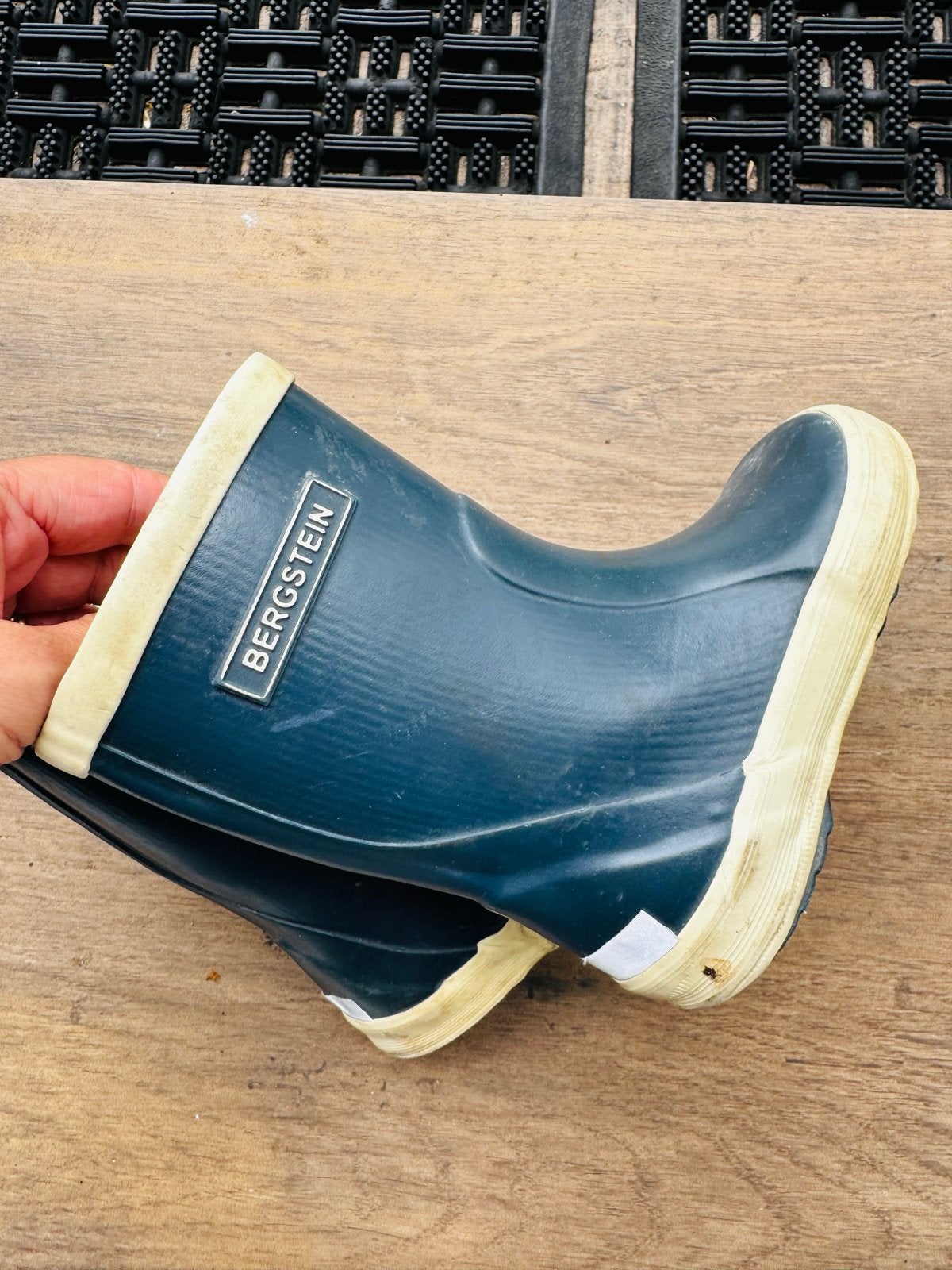 Bergstein regenlaarzen maat 24, Kinderen en Baby's, Kinderkleding | Schoenen en Sokken, Ophalen, Gebruikt, Jongen of Meisje, Laarzen