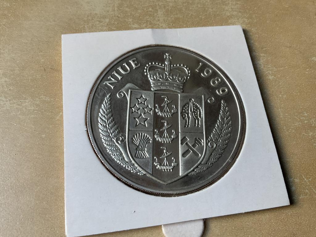 Niue 50 dollar 1989 Steffi Graf, Ophalen of Verzenden