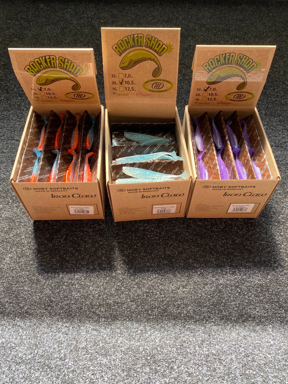 NIEUW Iron Claw Racker Shad (3 soorten), D, Overige typen, Nieuw, Ophalen of Verzenden