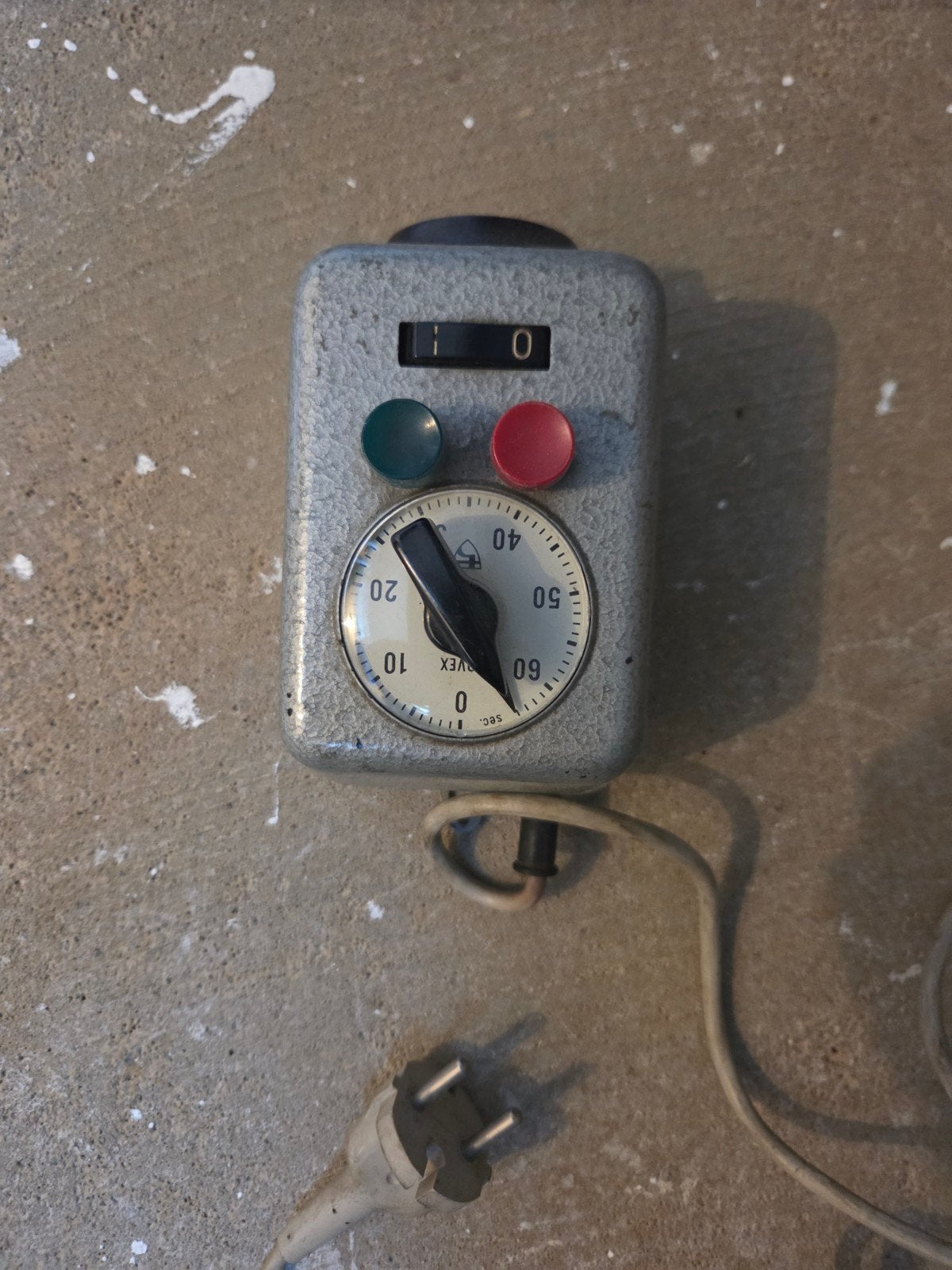 Vintage Industriële Timer/Tijdschakelaar, Ophalen of Verzenden