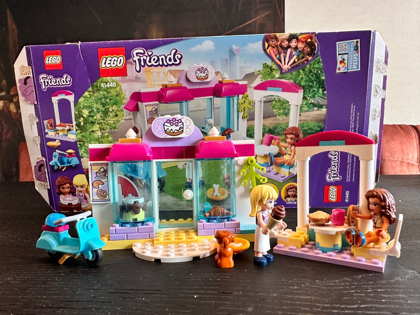 Lego Friends 41440 Heartlake City Bakkerij, Friends, Ophalen of Verzenden, Zo goed als nieuw, Complete set