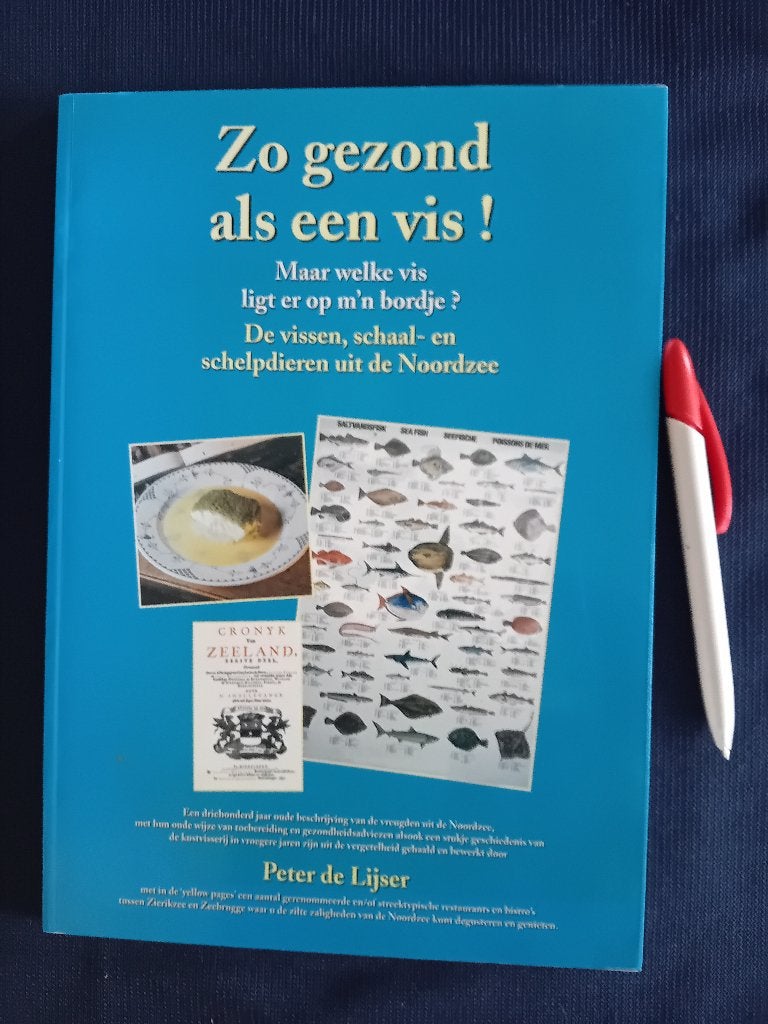 2 boeken over vis eten, Ophalen of Verzenden, Zo goed als nieuw