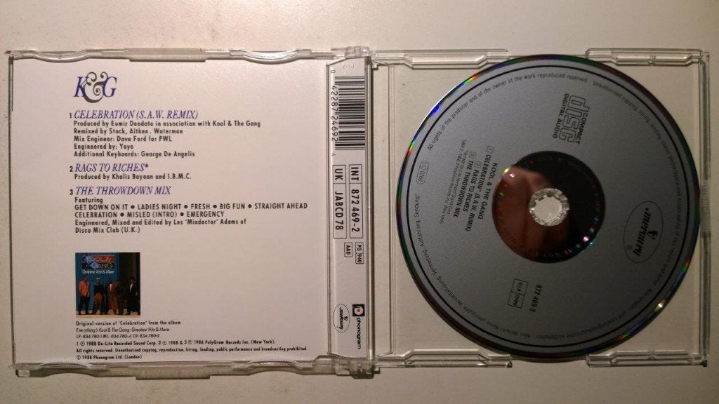 Kool & The Gang - Celebration, Ophalen of Verzenden, Zo goed als nieuw, R&B en Soul
