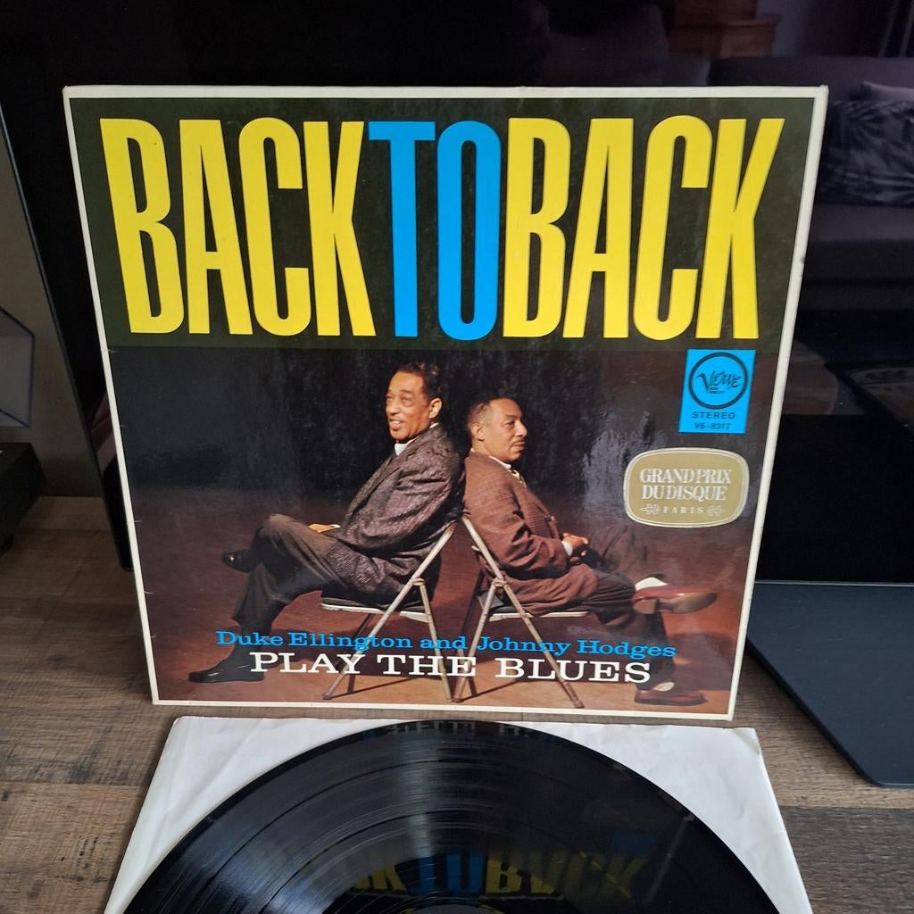 Duke elington and Johhny hodges play the blues back to back, Cd's en Dvd's, Vinyl | Jazz en Blues, Ophalen of Verzenden, Gebruikt