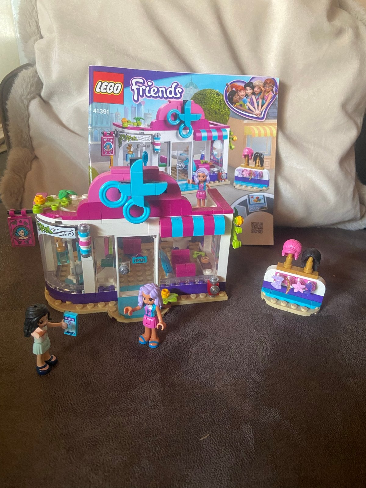 LEGO Friends Heartlake City Kapsalon (41391) compleet, Lego, Compleet, Friends, Ophalen of Verzenden