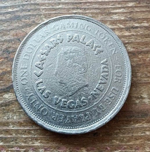 USA Vintage Caesars Palace Las Vegas casino Dollar Caesar, Ophalen of Verzenden, Overige materialen, Buitenland