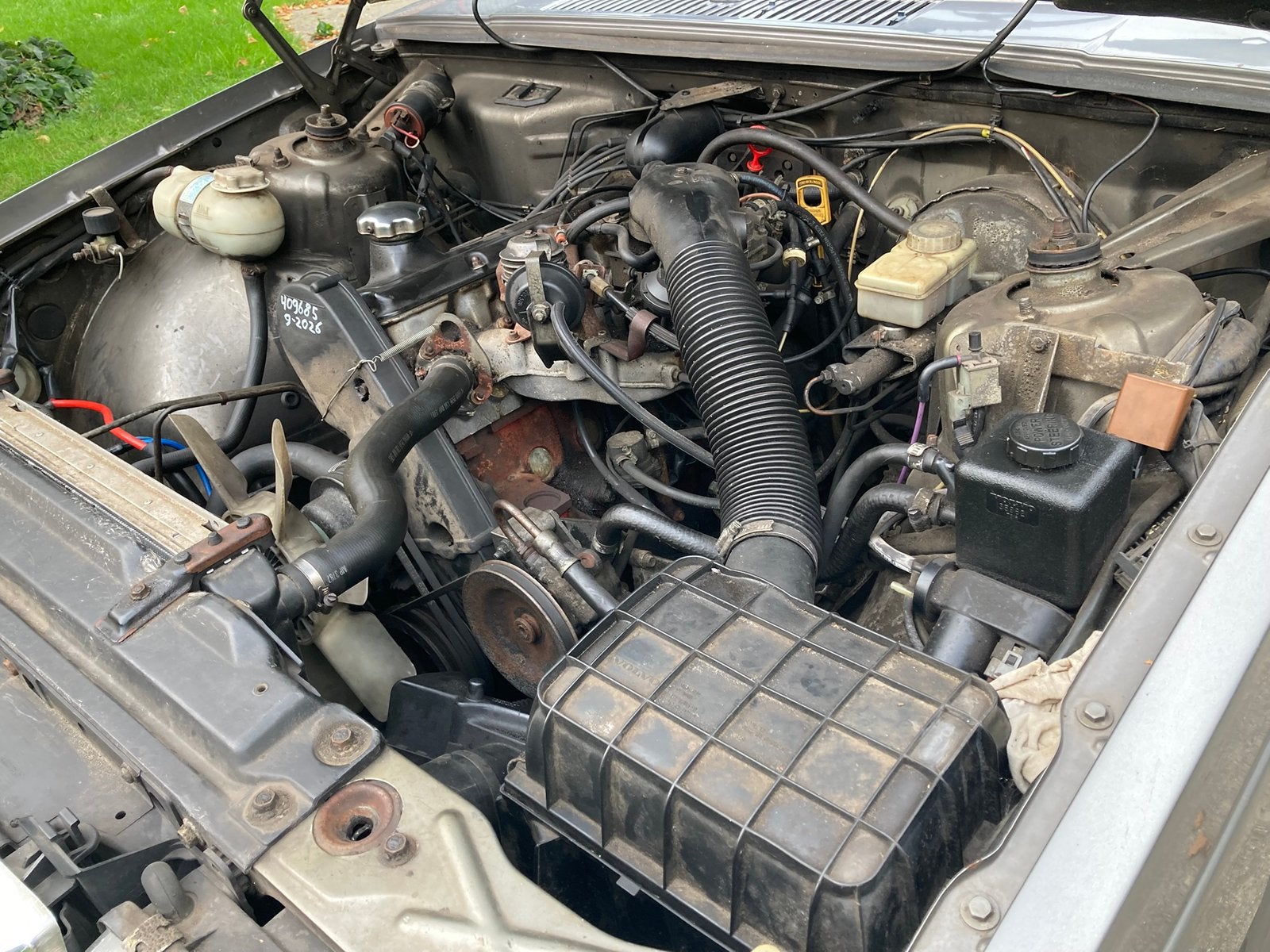 Volvo 740 2.3 GL AUT 1986 Anthraciet, foto 4