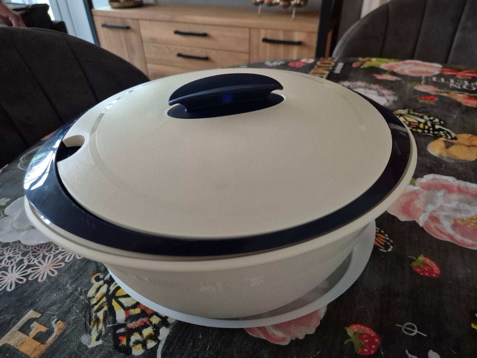 tupperware Iso duo 4,3 Liter, Ophalen, Blauw, Schaal