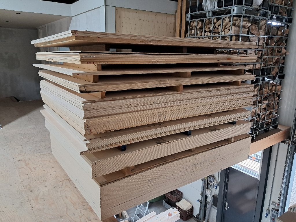 Populieren platen, Doe-het-zelf en Verbouw, Ophalen, Nieuw, Multiplex, Minder dan 20 mm