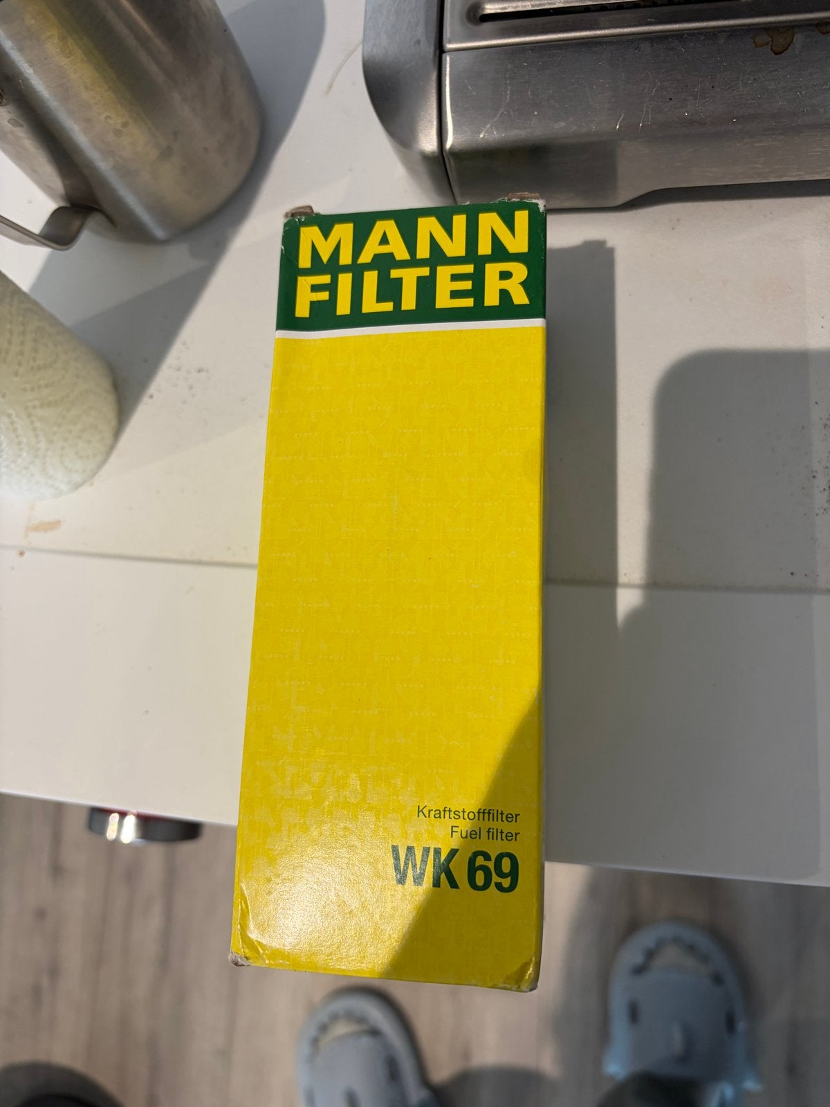 MANN FILTER WK 69 Brandstoffilter voor Audi, Seat, VW, Ophalen of Verzenden, Nieuw, Audi