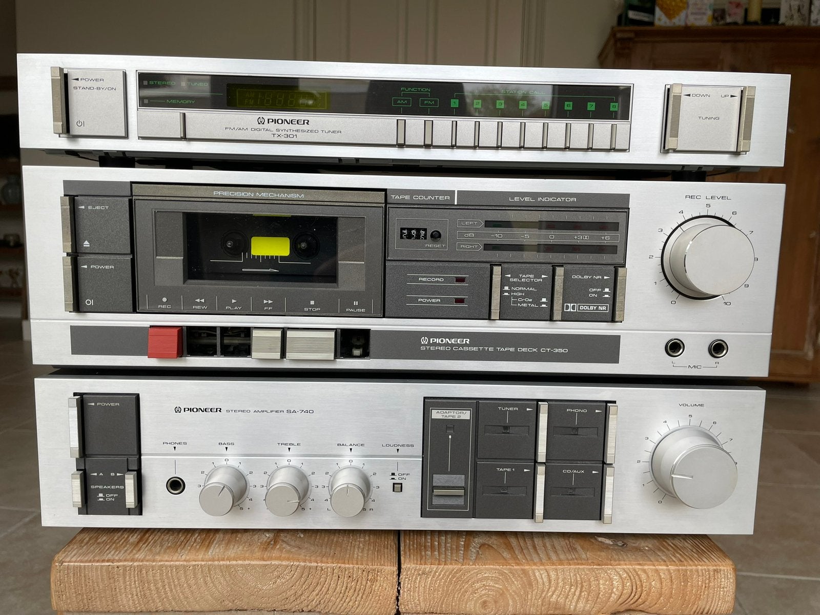 Pioneer stereo set, Ophalen, Zo goed als nieuw, Pioneer